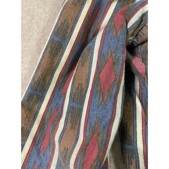 Vintage Dickies Barn Chore Coat Jacket M Aztec Blanket Lined Corduroy-Collar USA - Picture 16 of 16